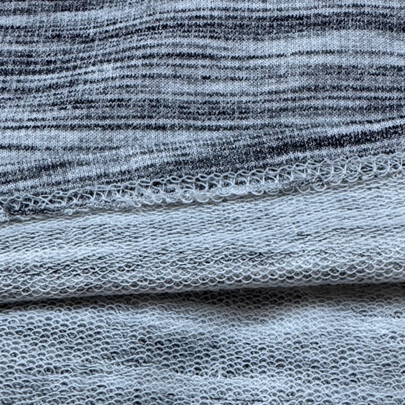 Cherish Striped Henley 💗 Black & Gray - Picture 12 of 14